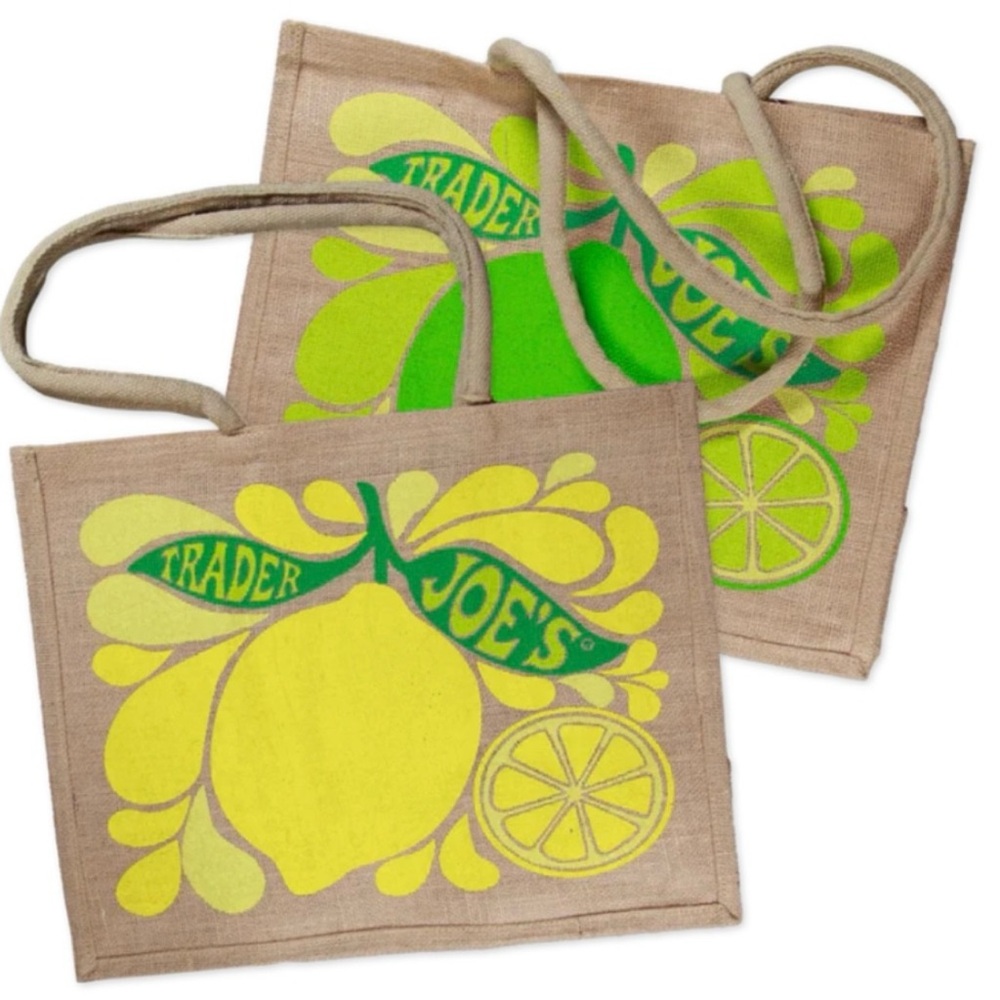 Vibrant Lemon Design Tote Bag